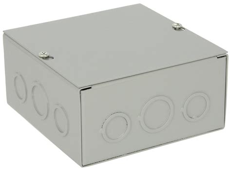 12 x 12 x 6 metal junction box with knockouts|plastic junction box with knockouts.